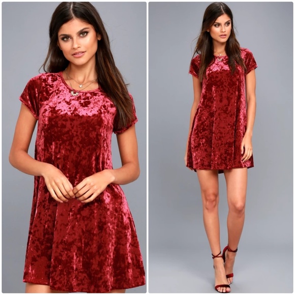 Z Supply Dresses & Skirts - Z Supply crushed velour swing dress